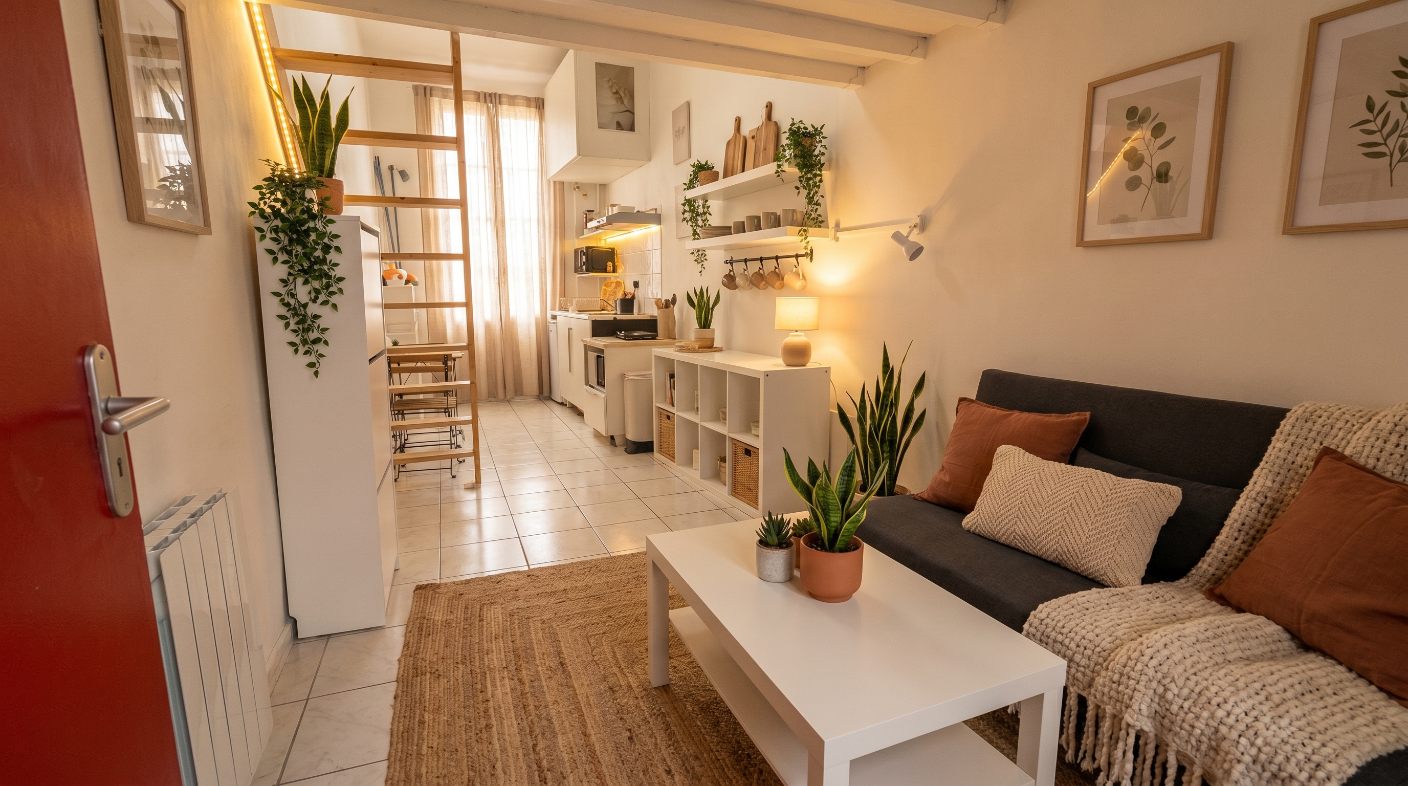 Le Coeur Aixois — Appartement lumineux location courte durée centre Aix-en-Provence 3 voyageurs
