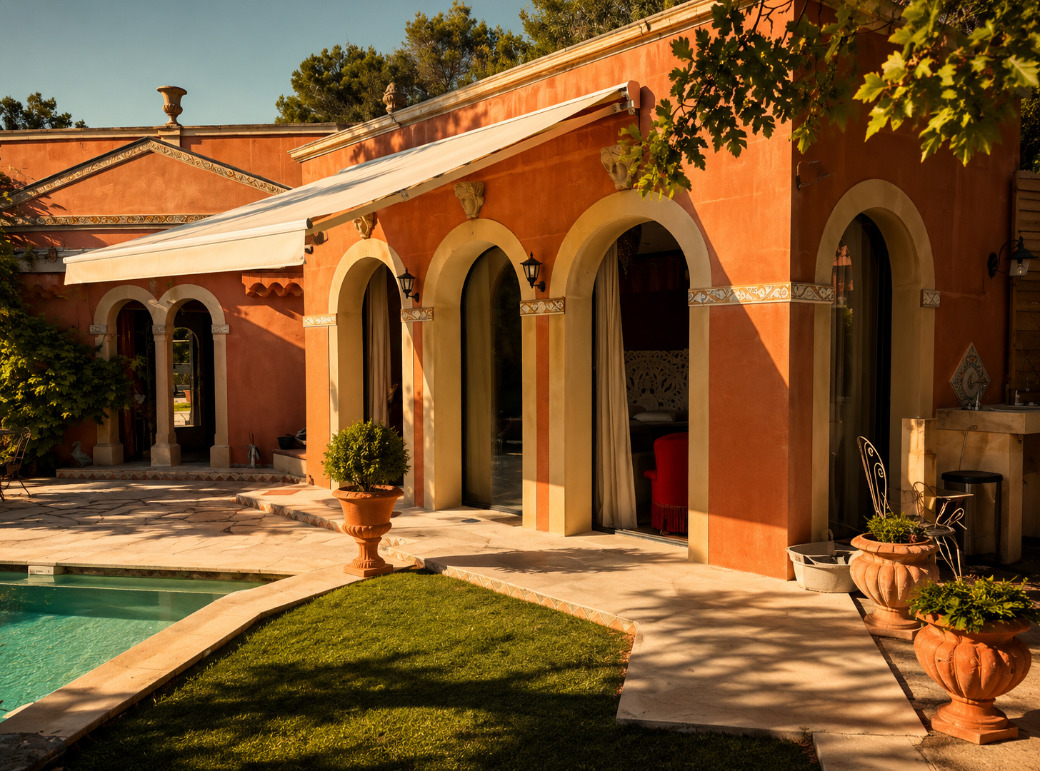 La Suite Zen — Location saisonnière Rognes Provence domaine avec piscine pool house